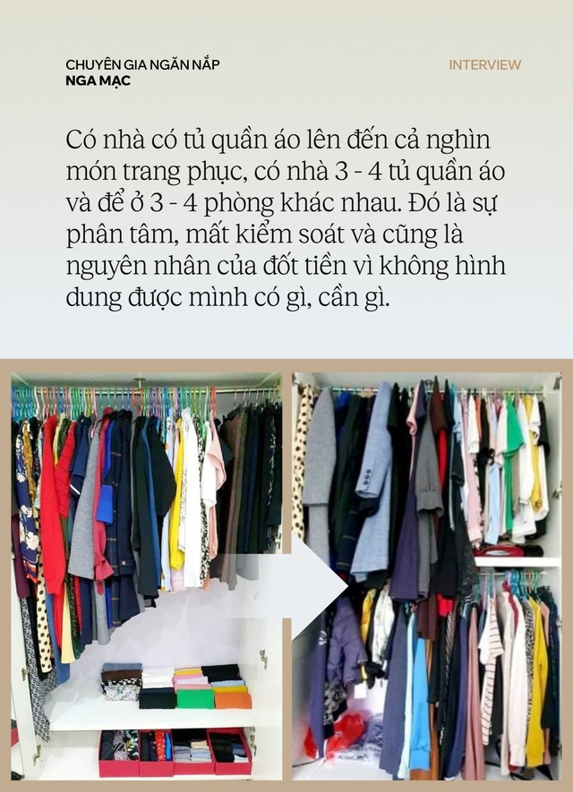 Chuyên gia ngăn nắp Nga Mạc: Chỗ nào càng kín trong nhà càng để lộ tính cách gia chủ - Ảnh 5.