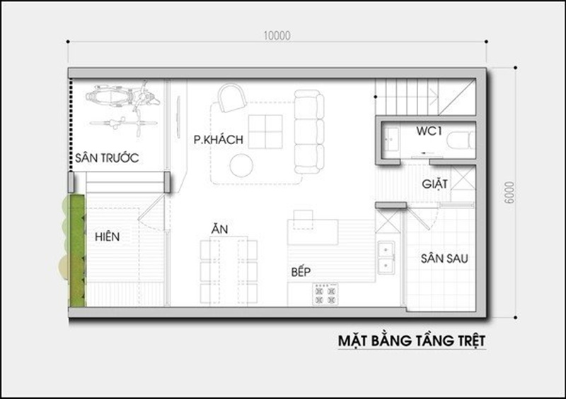 Tư vấn thiết kế nhà 2 tầng cho mảnh đất có kích thước lý tưởng - Ảnh 1.