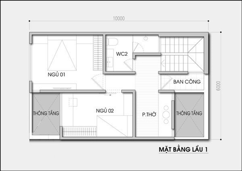 Tư vấn thiết kế nhà 2 tầng cho mảnh đất có kích thước lý tưởng - Ảnh 2.