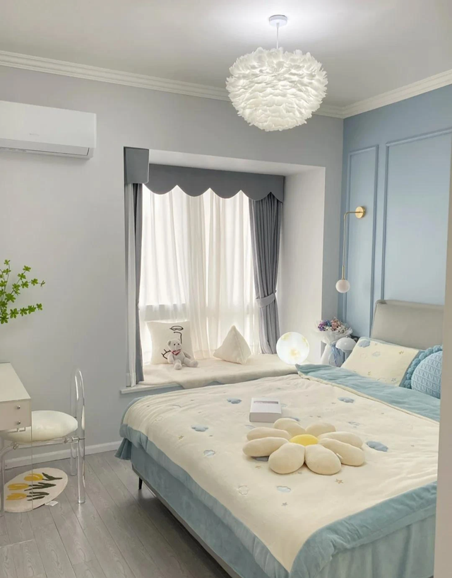 Căn hộ chơi màu xanh baby hút 90.000 like: Toàn đồ decor nom vô tri, nhưng đứng cạnh nhau lại over hợp - Ảnh 5.