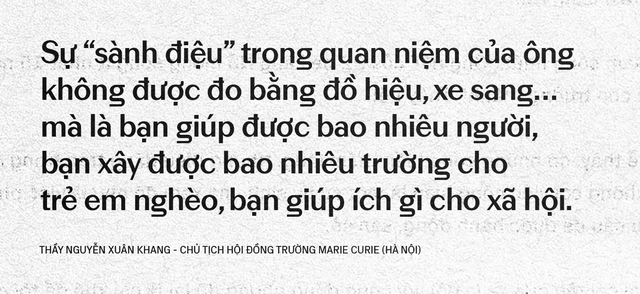 Chuyện thầy Khang ở Hà Nội: Từ hiệu trưởng Marie Curie đến “ông nội” nuôi 22 đứa trẻ Làng Nủ - Ảnh 6.