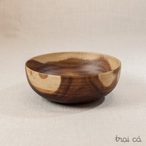 Bát salad gỗ keo (23x9cm)