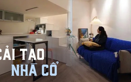 Cải tạo ngôi nhà cổ rộng 30m2, mở ra cuộc sống bình yên, thư thái và thoải mái